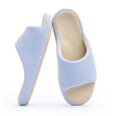 Chantomoo Womens Slipper Memory Foam Slippers Casual Comfy House Slippers Rubber Sole Bedroom Cozy Indoor Outdoor Home Slipper Slides Lihgt Grey Size7 8 6.5
